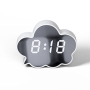 Simple Cloud Mirror Clock Intelligent Voice-controlled Induction Alarm Clock